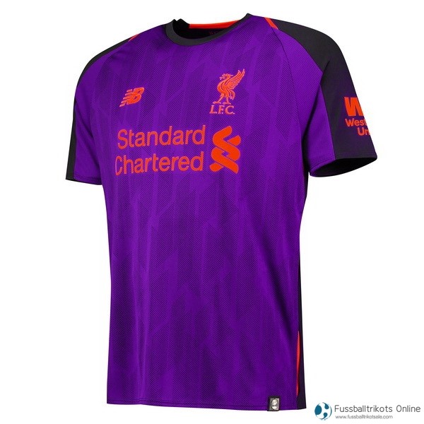 Liverpool Trikot Auswarts 2018-19 Lila Fussballtrikots Günstig